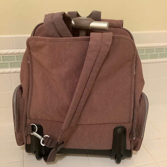 Kipling Carry-on Wheeled Suitcase Backpack - Picture 3 of 7